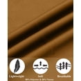 thumbnail image 5 of COOFANDY Men's Classic Fit Dress Pants Flat Front Straight Formal Pants Wrinkle Free Expandable Waist Suit Pants, 5 of 6