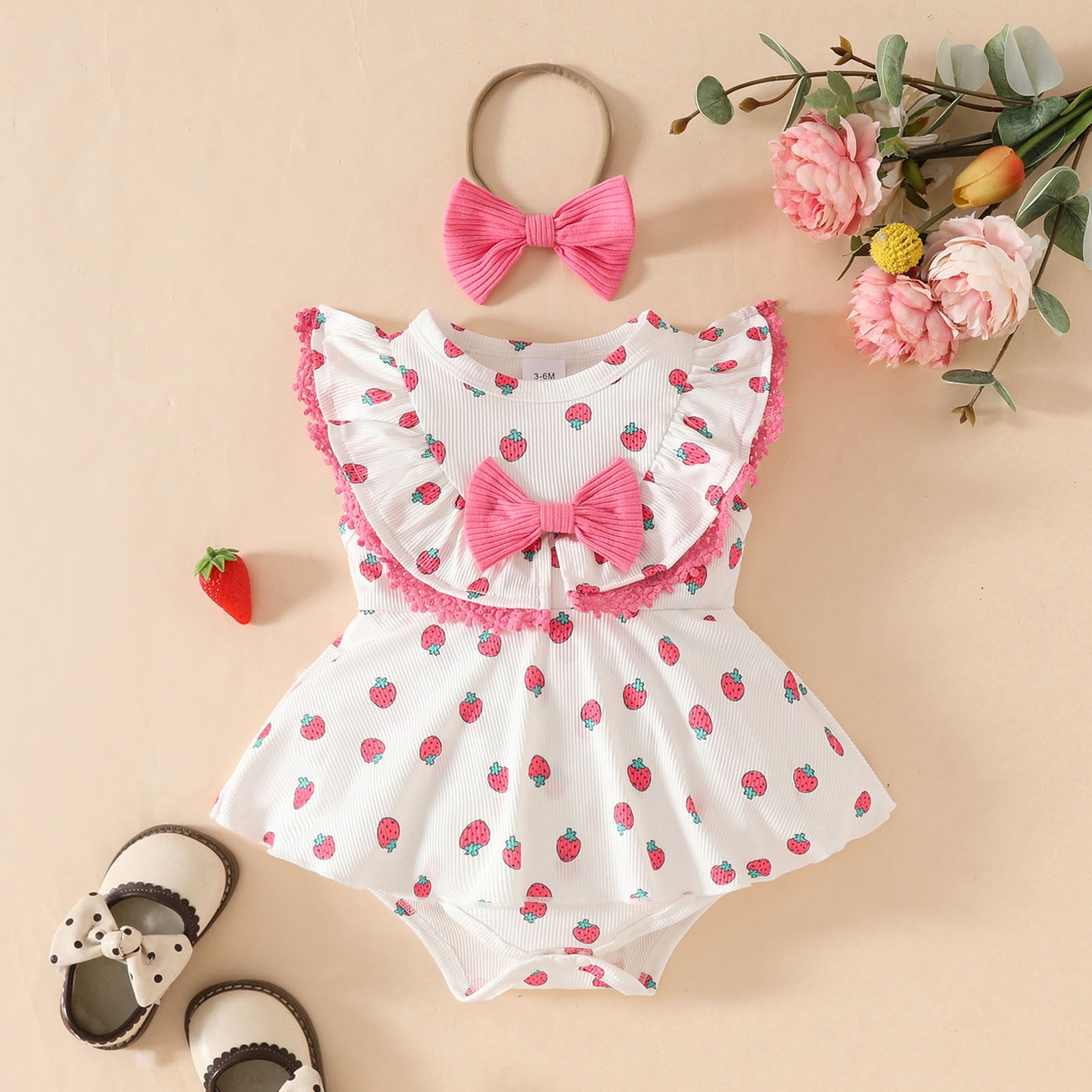 Infant Girl Clothes Baby Rompers Girl Dresses Baby Outfits Newborn