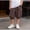 Brown, variant on FRSASU Boys Baggy Knee Length Capris Harem Pants Summer Casual Elastic Waist Loose Travel Pants Purple