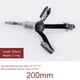 thumbnail image 4 of Lijadora De Cilindro De Coche Lijadora de cilindro de coche de 51-177 mm, herramienta de pulido de piedra para vehículo (200 mm) Likrtyny Accesorios para autos y motos, 4 of 7