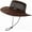 Brown, variant on Men Mesh Bucket Hat Travel Fishing Summer Sun Cap Casual Beach Sun Hat