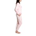 thumbnail image 3 of BLIS Long Sleeve Crew Neck Tie Dye Pajamas (Women's) 2 Piece Set, 3 of 3