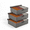 3PACK, variant on 2 Pack 48-cell Fabric Sock Organizer And Tie For Men