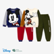 thumbnail image 3 of Disney Disney Mickey y sus amigos Camisa de manga larga o pantalones con estampa de Mickey Mouse para niños pequeños, 3 of 3
