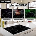 thumbnail image 2 of Combo PERFETTA SUPRA Horno Eléctrico Empotrable Zafiro Display Digital 220 V y Parrilla de Inducción Magnética 4 Quemadores 220 V Cristal Templado Negro., 2 of 9