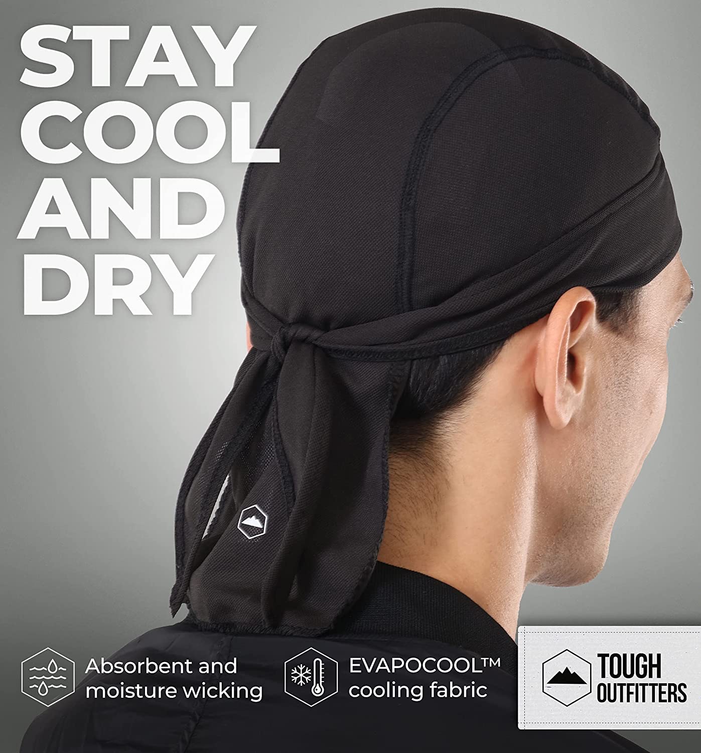 Cooling Helmet Liner - Do Rag Skull Cap 