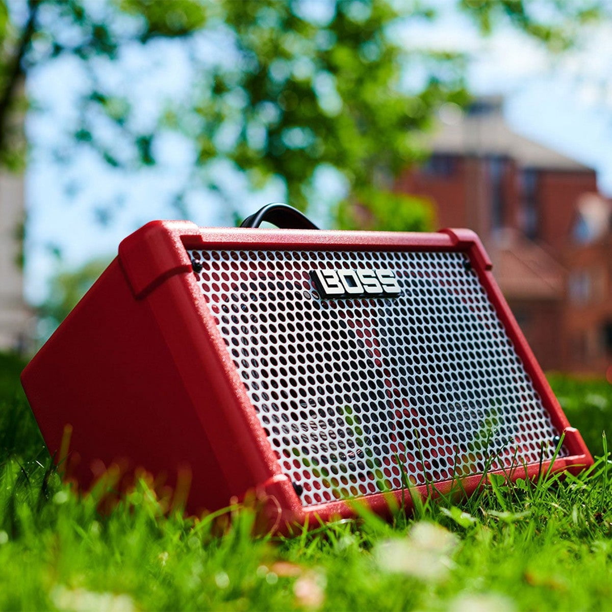 Boss Cube Street II 10-Watt 2x6.5" Guitar Combo Amplifier (Red)