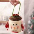 thumbnail image 3 of Event & Party Bag with Drawstring Closure for Holiday Celebrations and Festive Wrapping Versatile Polyester Linen Craft for Home and, 3 of 6
