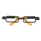 thumbnail image 2 of de muñeca sin lentes con montura cuadrada Minatur para accesorios de de muñeca negro Hugo BJD Dolls Eyewear, 2 of 7