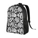 thumbnail image 2 of Disketp Tropical Leaves Mochila Unisex de Apertura Lateral Completa, Mochila para Laptop para Escuela, Trabajo y Viajes, 2 of 8