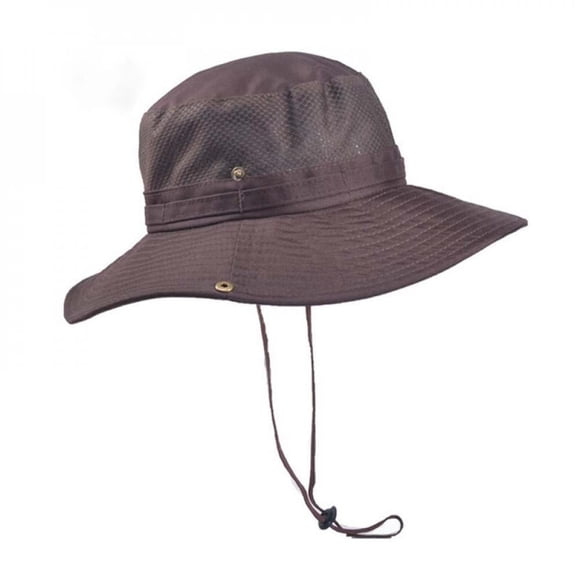 Promotions Recommend Bucket Hat Lightweight Quick Drying Folding Sunshade Summer Sun Caps With Chin String Hiking Caps