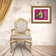 thumbnail image 3 of Mougin, Carine 32x26 Gold Ornate Wood Framed with Double Matting Museum Art Print Titled - La plus belle ..., 3 of 4