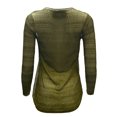 thumbnail image 2 of Hanley Mellon Women's Open Front Cardigan Large Olive, 2 of 2