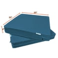 thumbnail image 2 of QQbed 2 Pack Washable 23"X23"X5" Memory Foam Platform Set Cushions for Outdoor Patio Seats, 2 of 7