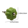 thumbnail image 3 of Drawer Handles, Cabinet Knobs, Cute Pumpkin Cabinet Drawer Knobs Door Handle Pull with Screws for Kitchen Cabinets, Cupboards, Wardrobe, Drawer, Dresser, Bin, Chest, 3 of 7