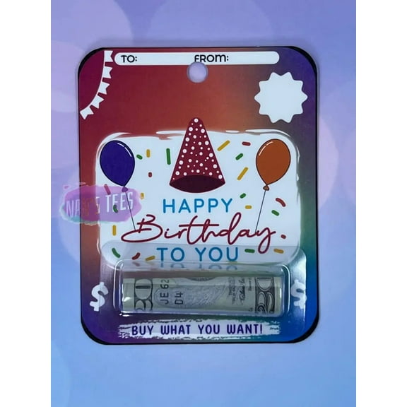 Birthday Money Card Holder (122)