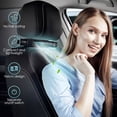 thumbnail image 1 of Maoww ABS Car Seat Cooling Fan Car Fan Fan Adjustable Upgrade Space-Saving Car Fan For Sedans SUVs RVs And Mini Cars Black, 1 of 6