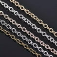 thumbnail image 4 of U8MO 5m Gold/Sliver/Bronze Iron Metal Chain for Jewelry Making 32x 4x3 5x4 8x6mm-Gold-4x3mm-5 meters, 4 of 7
