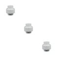 thumbnail image 1 of pitrice Home Hotel Aquarium PVC Pipe Union Connector Replacement Irrigation Threaded Interface Water Hose Equal Connectors 20mm 3Set, 1 of 6