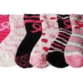 thumbnail image 5 of Yacht & Smith 12 Pairs Womens Warm And Cozy Fuzzy Socks, Colorful Winter Bulk Furry Sock, 5 of 6