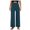 Blue, variant on Womens Casual Pants Plus Wide Leg Sweatpants Solid Color Yoga Jogger Pants High Waisted Pants Lounge Sweatpants Long My orders