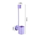 thumbnail image 3 of Xihbxyly Soporte Ajustable para Secador de Pelo, Diseño de Montaje En Pared, Cuello Flexible Giratorio de 360°, Manos Libres, Almacenamiento Compacto, Organizador de Baño Multiusos, Morado, Tamaño 10, 3 of 6