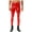 Red, variant on Moggemol Mens Wet Look Patent Leather Leggings Low Rise Hot Pants Zipper Crotch Tight Long Trousers Black M