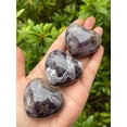 thumbnail image 5 of Chevron Amethyst Gemstone Hearts, Polished Chevron Amethyst Puffy Hearts, Chevron Amethyst Palm Stone, Chevron Amethyst Heart (2 Hearts）, 5 of 8