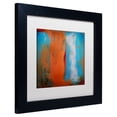thumbnail image 3 of Trademark Fine Art ''Orange Swatch'' by Nicole Dietz 16" x 16" White Matted Black Frame, 3 of 5