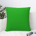 thumbnail image 6 of Rateoe Green Pattern Throw Pillow Cover Premium Pillow Stuffer Sham Square for Decorative Cushion Bed Couch Sofa(Pillow insert not included), 6 of 8