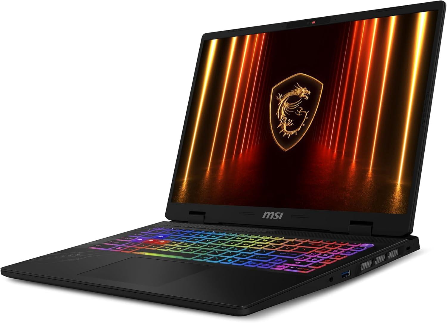 msi Crosshair A16 HX 16 QHD+ 240Hz Gaming Laptop AMD Ryzen 9 8940HX, NVIDIA GeForce RTX 5060, 16GB DDR5, 1TB NVMe SSD, Wi-Fi 6E, USB-C, Windows 11 D8WFKG-090US