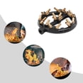 thumbnail image 5 of Jet Burner Round Shape Natural Gas 23 Tips Up to 80,000 BTU/HR US Jet Burner with 23 heads of Natural Gas Intake Chinese Wok Range Pot Natural Gas Jet Burner, 5 of 20