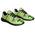 thumbnail image 6 of Shamrock Hat Happy StPatrick's Day Shoes Sneakers for Women Men Black Size 9.5, 6 of 7