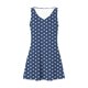 thumbnail image 5 of Vestido Corto para Mujeres Verano sin Mangas Cuello en V, Impresión de Moda con Bolsillos, Poliéster de Algodón Casual, 5 of 7