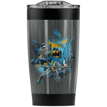 Batman Call Of Duty Stainless Steel Tumbler 20 oz Coffee Travel Mug/Cup Vacuum Insulated & Double Wall with Leakproof Sliding Lid | Great for Hot Drinks and Cold Beverages