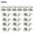 thumbnail image 2 of YLSHRF Double Cap Rivet, Double‑Sided Rivet, Round Stud Nail Belts For Leather Craft Bags Clothes Home, 2 of 8