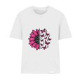 thumbnail image 3 of VKOYWKM Breast Cancer Awareness Tshirts Women Inspirational Short Sleeve Tops Pink Ribbon Graphic T Shirts Fight Cancer Shirts Casual Crew Neck Cancer Breast Cancer T-Shirts, 3 of 3