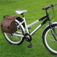 thumbnail image 4 of Bicycle Saddle Canvas Large Capacity Rear Rack Luggage Canvas Durable Carrier Bag Outdoor Sports Road Cycling Back Seat Organizer Pouch Green, 4 of 9