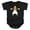 Oompa Loompa, variant on Willy Wonka And The Chocolate Factory Lone Oompa Loompa Unisex Infant Snap Suit for Baby (12 Months) Black