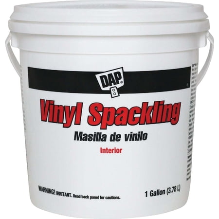 Dap 12133 1 Gallon White All Purpose Vinyl Spackle Interior/Exterior