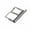 silver, variant on Replace Phone Dual Sim Card Tray Card Slot Holder Tray Replacement For LG (G6)