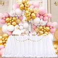thumbnail image 1 of Mantel QueenDream, 229 x 335 cm, rectangular con lentejuelas, color blanco, 1 of 6