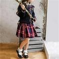 thumbnail image 4 of YunPes Girls Mary Jane Shoes School Uniform Flats Dress Shoes Hook & Loop Soft Comfortable Insole Princess Shoes Toddler/Little Kid/Big Kid, 4 of 5