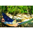 thumbnail image 3 of ENO Double Deluxe Hammock - Khaki/Olive, 3 of 7