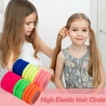 thumbnail image 4 of Hair Rope Headband for Girls Seamless Ponytail Elastic Band Soft Non-Damaging Hairband Accessories for Baby Mixed of 20/30 Rope Style Slim Fixing Colorful Tiny Headwrap, 4 of 4