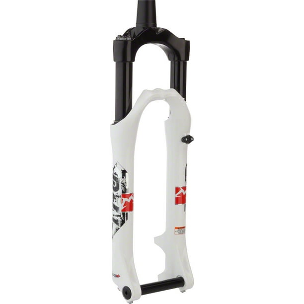 Marzocchi DJ1 Suspension Fork, 26", 100mm, 20mm, Tapered, Pure White