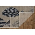 thumbnail image 2 of Linon Home Décor Allegra Bouey Area Rug or Runner Collection, Gray and Blue, 5' x 7'6", 2 of 5