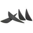 thumbnail image 4 of 4pcs avant Pare-Chocs Air Couteau Spoiler Modification Universel Diffuseur PVC Pâte Type Fibre de Carbone Style, 4 of 14