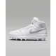 thumbnail image 3 of Jo r-dan 1 Mid TD Football Cleat White Grey Fog Men's | Size 7 - 18, 3 of 6