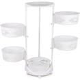 thumbnail image 2 of MONIPA 5 Tier Floor-Standing Multi-Layer Kitchen Storage Rack Storage Rack-Rotating Vegetable Rack for Kitchen Living Room Toilet, 2 of 8